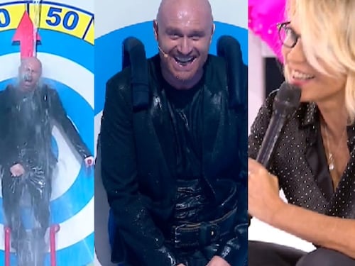 Maria De Filippi rimprovera Rudy Zerbi: "Non toccarti! Non si fa in tv!"