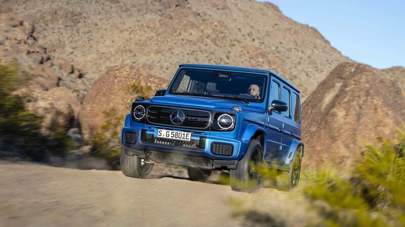 Nuova Mercedes Classe G elettrica, guarda tutte le foto 6