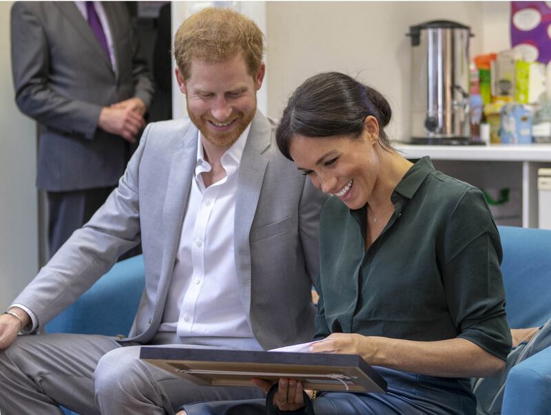 Meghan Markle felice con il Principe Harry 5