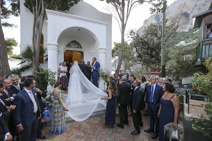 Il ministro Lorenzin sposa a Capri il suo Alessandro 18