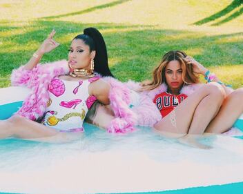 Beyoncé e Nicki Minaj insieme nel video di "Feeling Myself" 4
