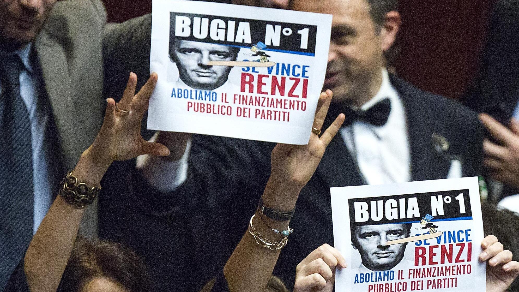 Aboliti i rimborsi ai partiti. Dal 2017