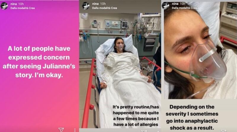 Nina Dobrev social