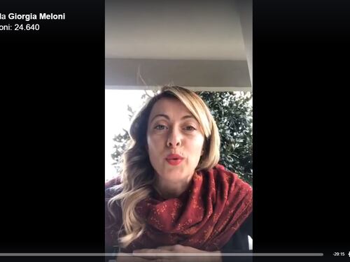 Giorgia Meloni: "FdI voterà il dl sicurezza"