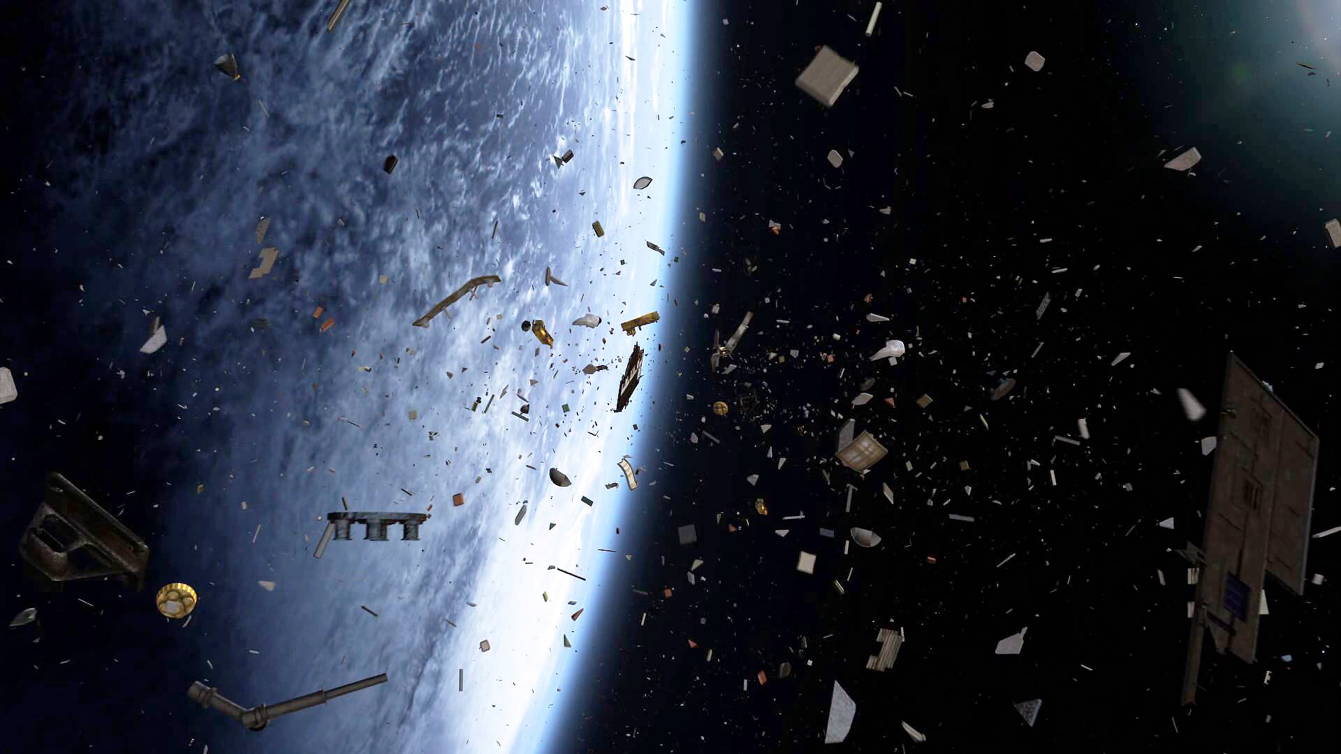 Troppi detriti in orbita? C'è l'aspirapolvere cosmico
