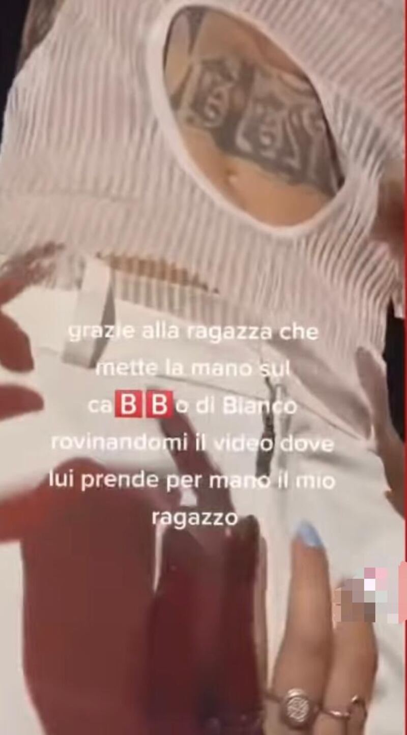 Blanco mano