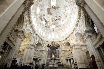 L'arrivo di Vittorio Emanuele III al Santuario di Vicoforte (Cuneo) 13