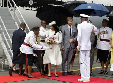 Meghan Markle e il Principe Harry alle Fiji 4
