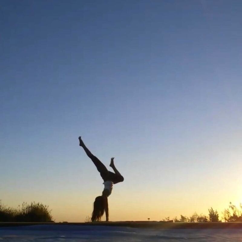 Naike Rivelli e lo yoga, foto 11