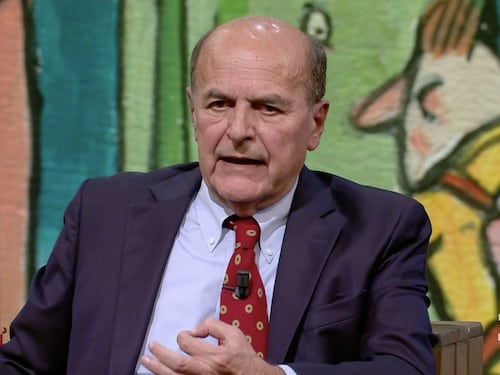 "La separazione da Giambruno? Una lezione per Meloni". Bersani la spara grossa in tv