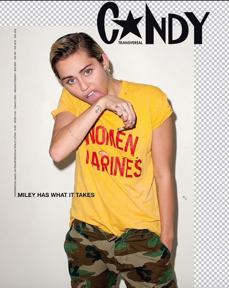 Miley Cyrus nuda per Terry Richardson 5