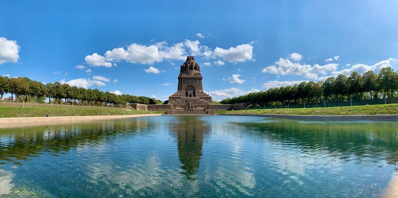 Una delle location: il Völkerschlachtdenkmal a Lipsia