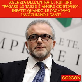 Ecco la satira del giorno. Pagare le tasse è "amore cristiano" 1