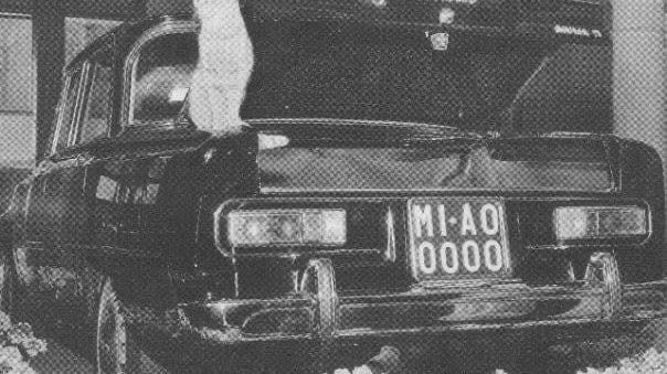 Targa gatto Milano