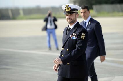 Salvatore Girone atterra a Roma 5