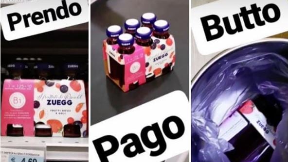 Butta via i succhi di frutta: il web condanna il grillino