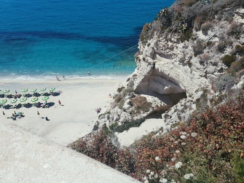 Spiaggia a Tropea