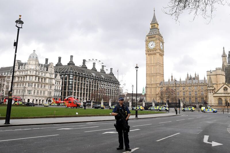 Spari al parlamento a Londra 3