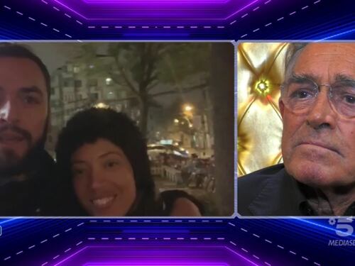 Gf Vip, Fabio Testi riceve un video di suo figlio da Shanghai e non trattiene le lacrime