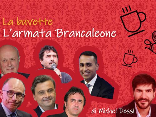 L’armata Brancaleone attaccata con lo scotch