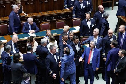 Riforma della giustizia, la rissa alla Camera dei Deputati 3