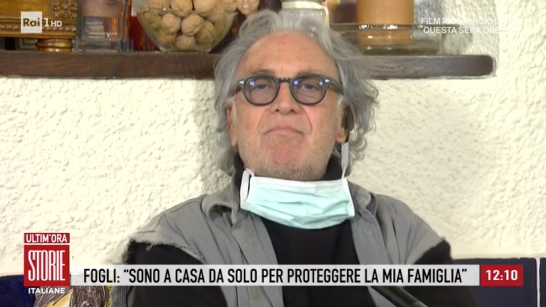 Riccardo Fogli in auto-isolamento per proteggere la famiglia