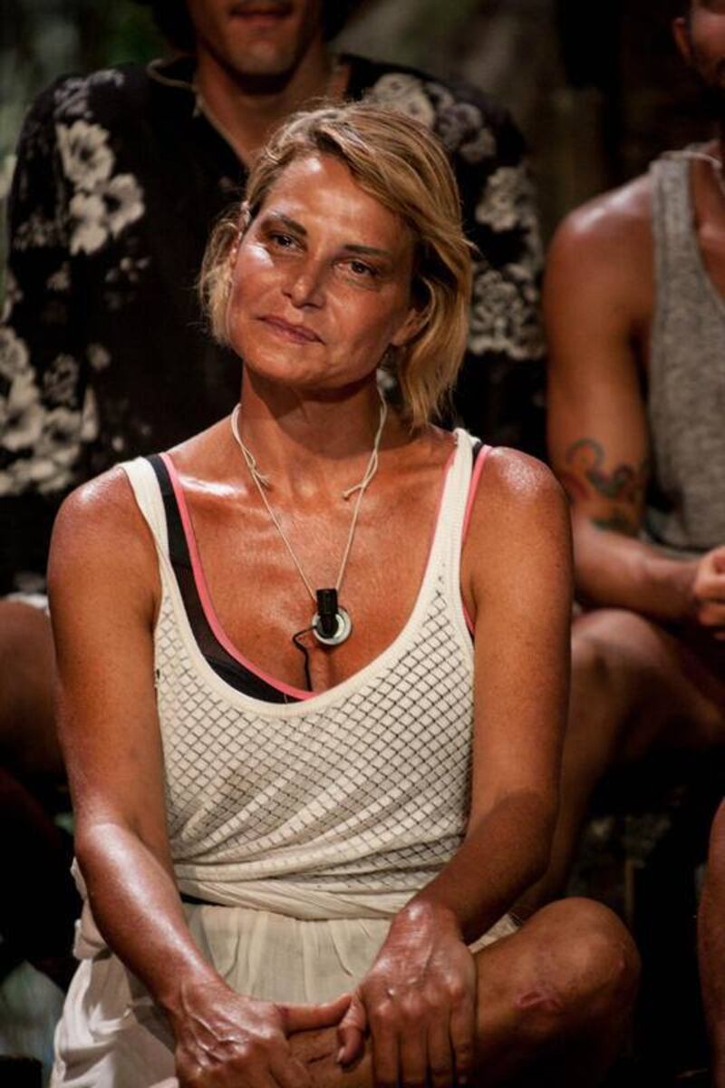 Simona Ventura naufraga solitaria 19