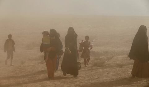 I profughi della battaglia di Mosul 7