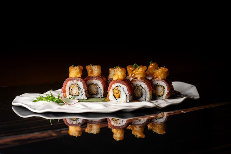 Casa Camperio, i sushi rolls