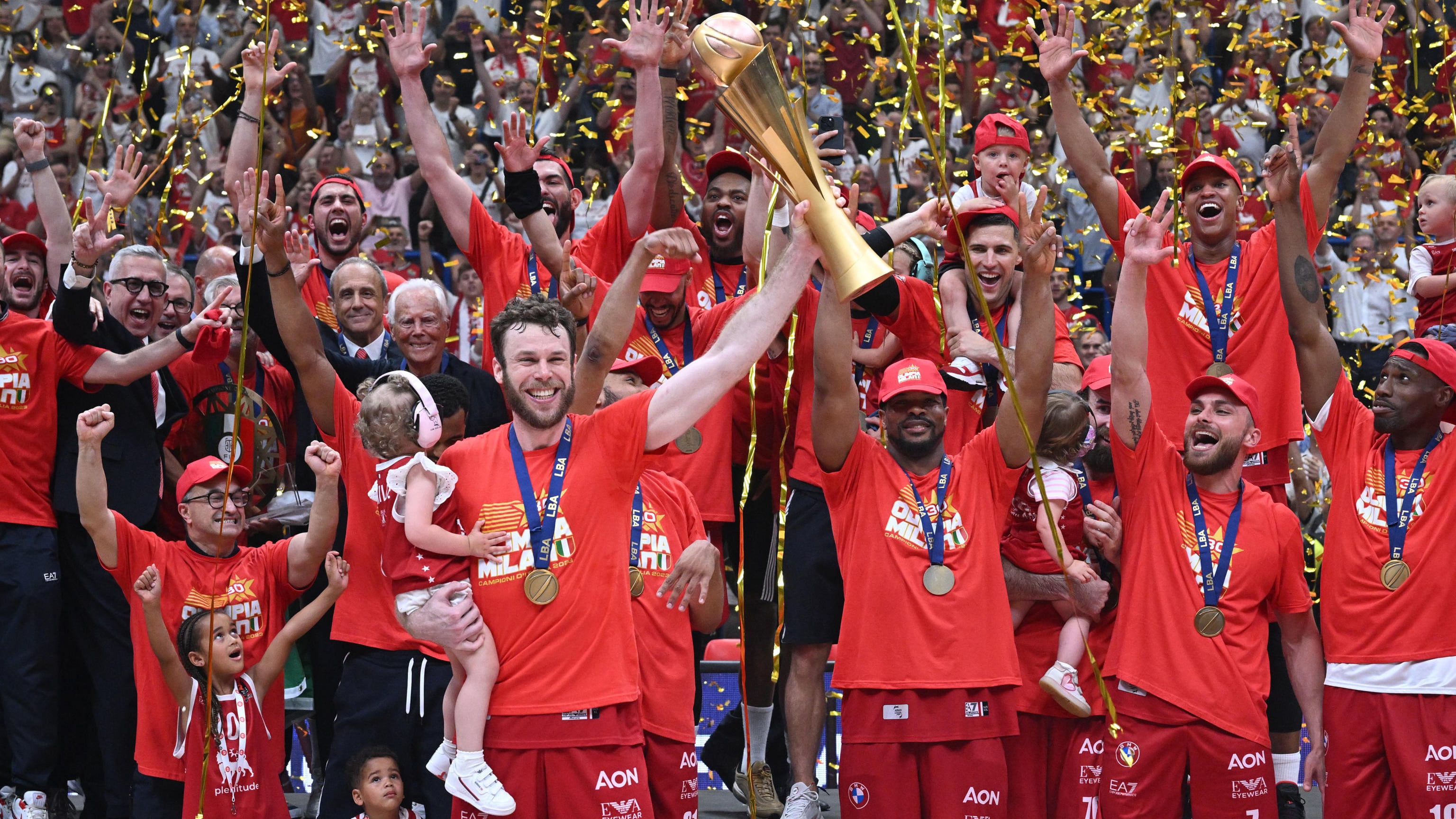 L'Olimpia Milano è campione d'Italia: è sua la storica terza stella