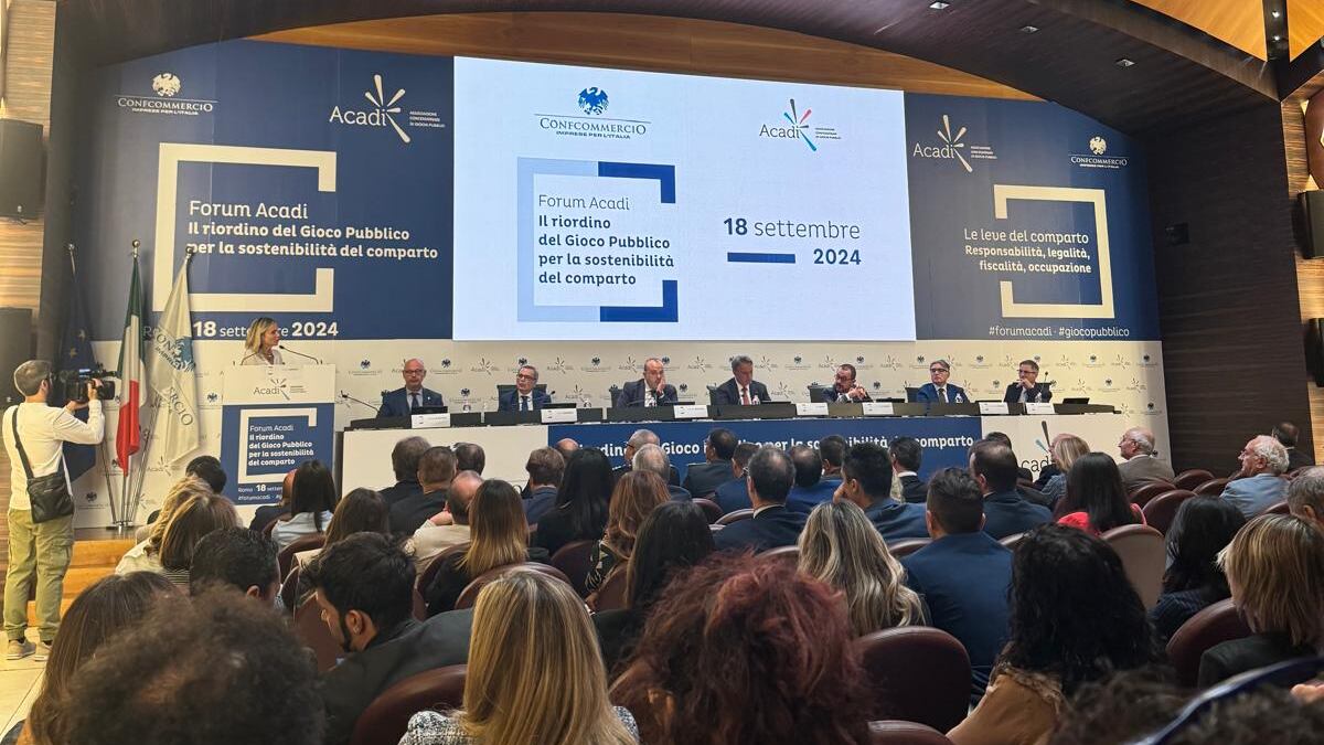 Il 17 settembre il Forum ACADI 2025: “La tutela effettiva della salute per il futuro del gioco pubblico”