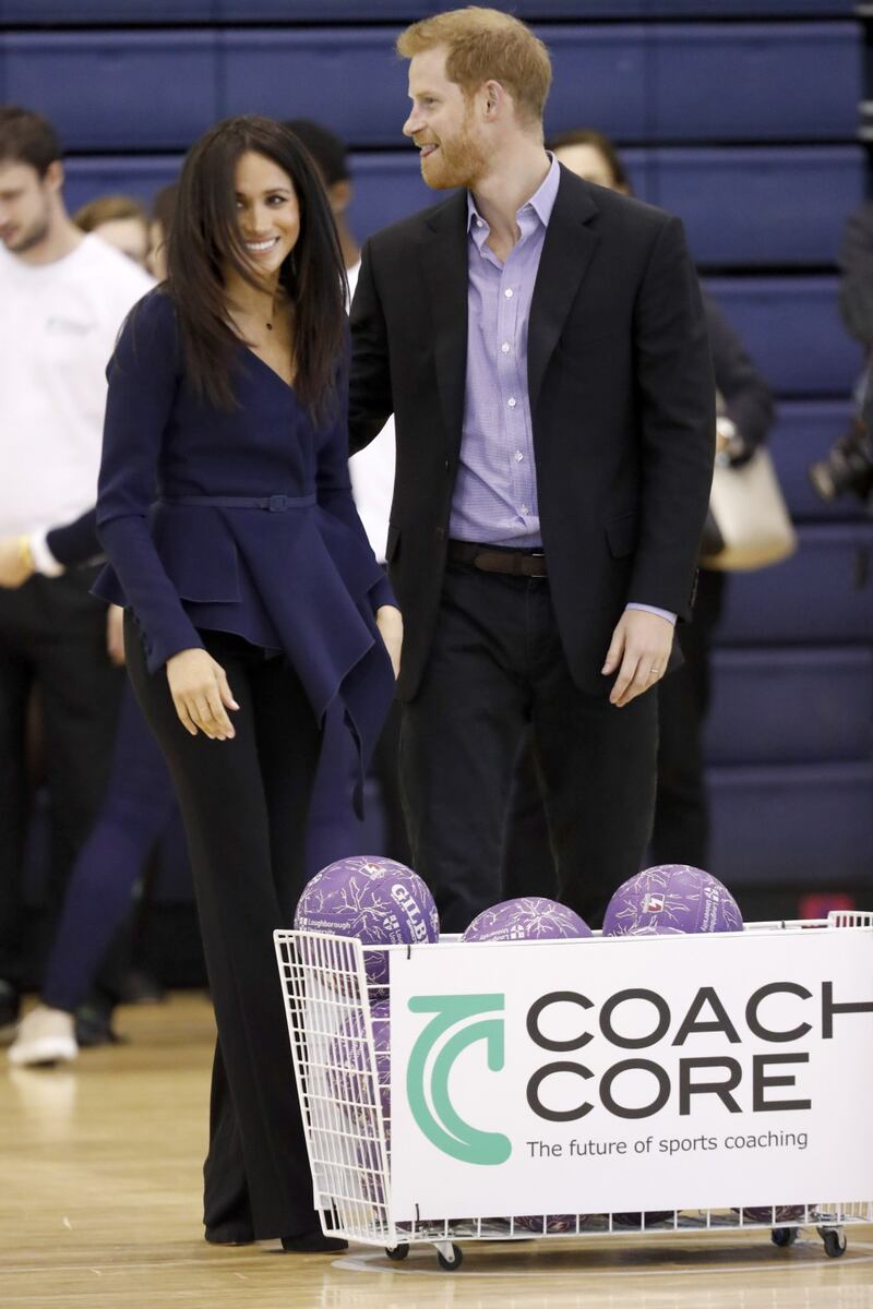Meghan Markle, giochi allegri con Harry 2