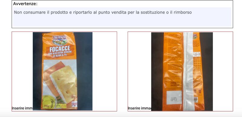 focacce Tre Mulini 