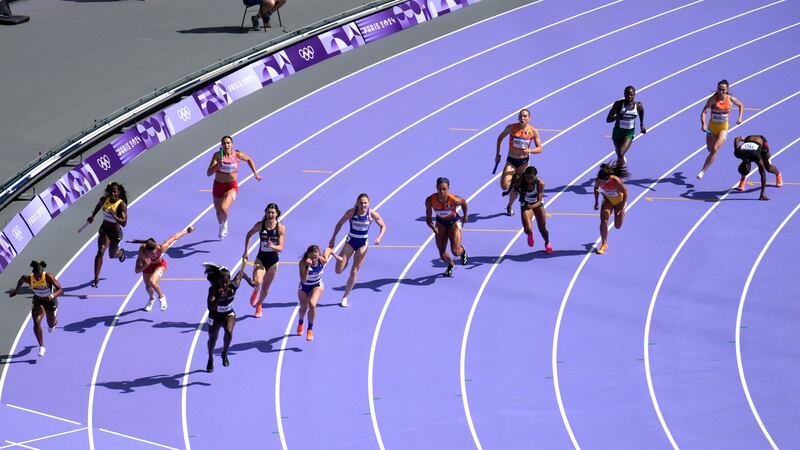 4x100 femminile Parigi 2024