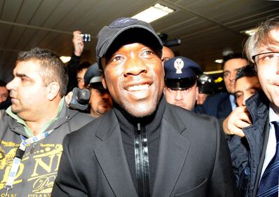 Seedorf, l'arrivo a Linate e a San Siro 5