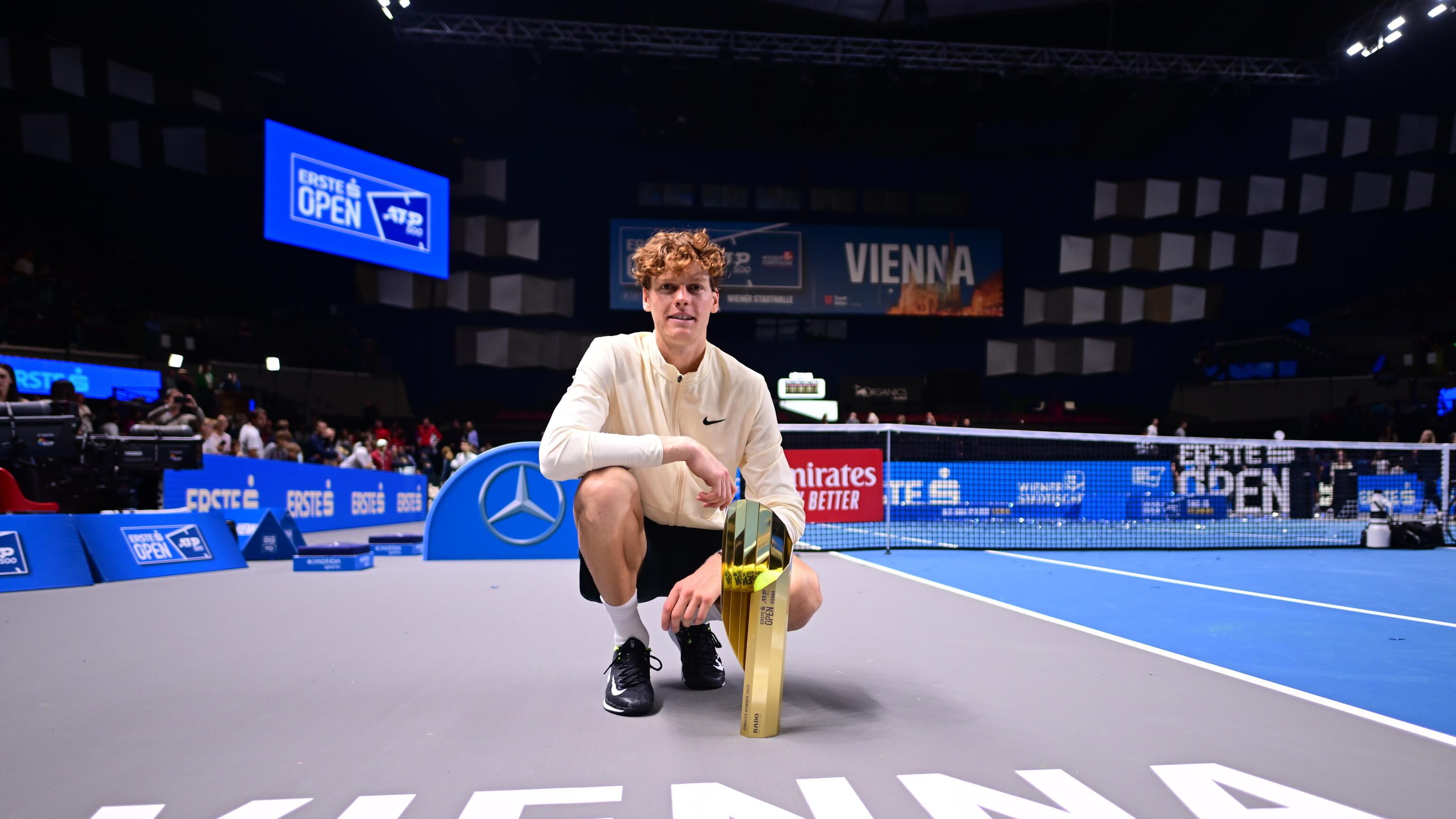 Sinner sempre sulla scia di Panatta: decimo titolo Atp