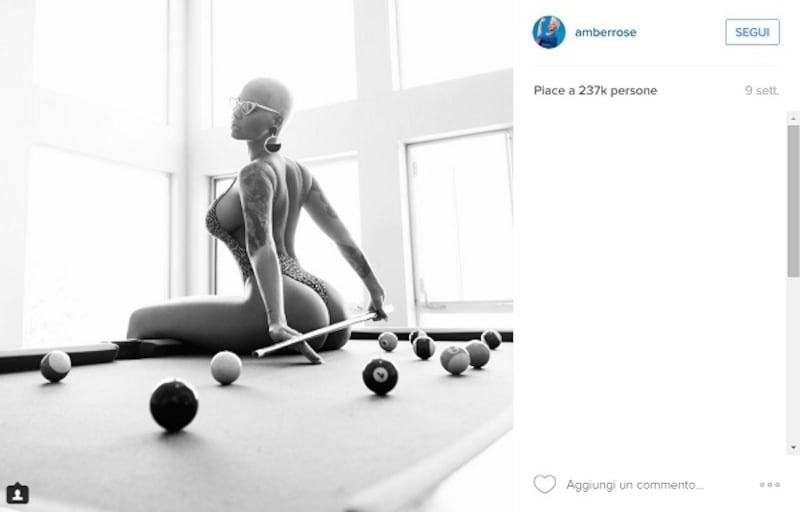 Amber Rose, anche l'ex di Kanye West difende il selfie hot di Kim Kardashian: foto 14