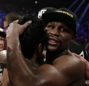 Floyd Mayweather ha sconfitto Manny Pacquiao 6