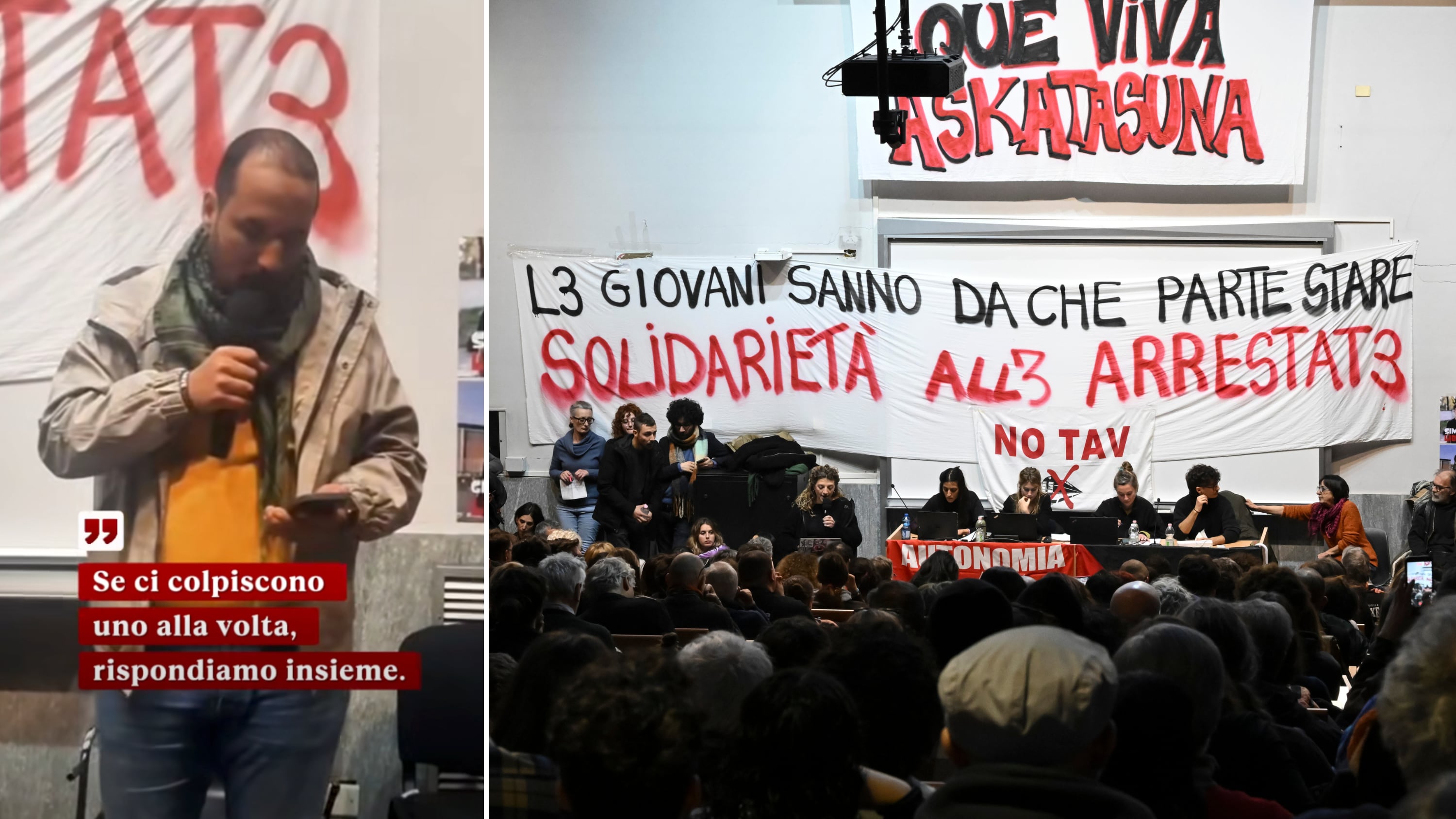 L'imam Baya guida la rivolta contro il governo: le pericolose alleanze con Askatasuna e collettivi