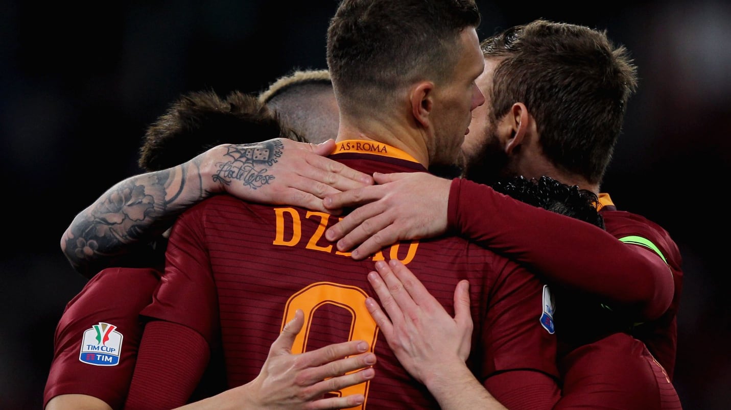 La Roma gioca a poker con la Samp