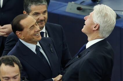 Strasburgo, anche Silvio Berlusconi ai funerali di Kohl nell'Europarlamento 1