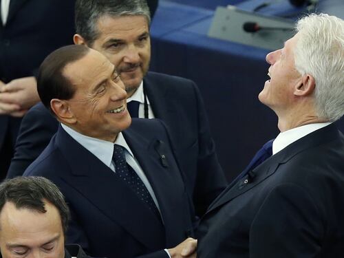 Strasburgo, anche Silvio Berlusconi ai funerali di Kohl nell'Europarlamento