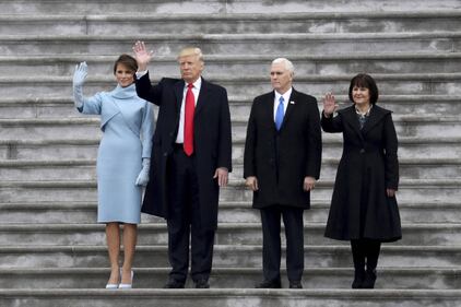 Melania e Ivanka Trump: moglie e figlia del presidente 40