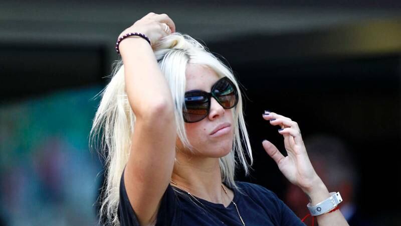 Wanda Nara, lusso a San Siro: in Rolls Royce per Inter-Juventus