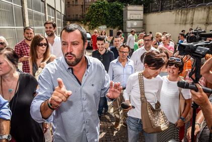 Moschea di via Cavalcanti, il presidio della Lega 7
