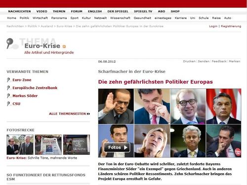 L'ennesimo attacco dello Spiegel: Berlusconi tra i politici più pericolosi d'Europa