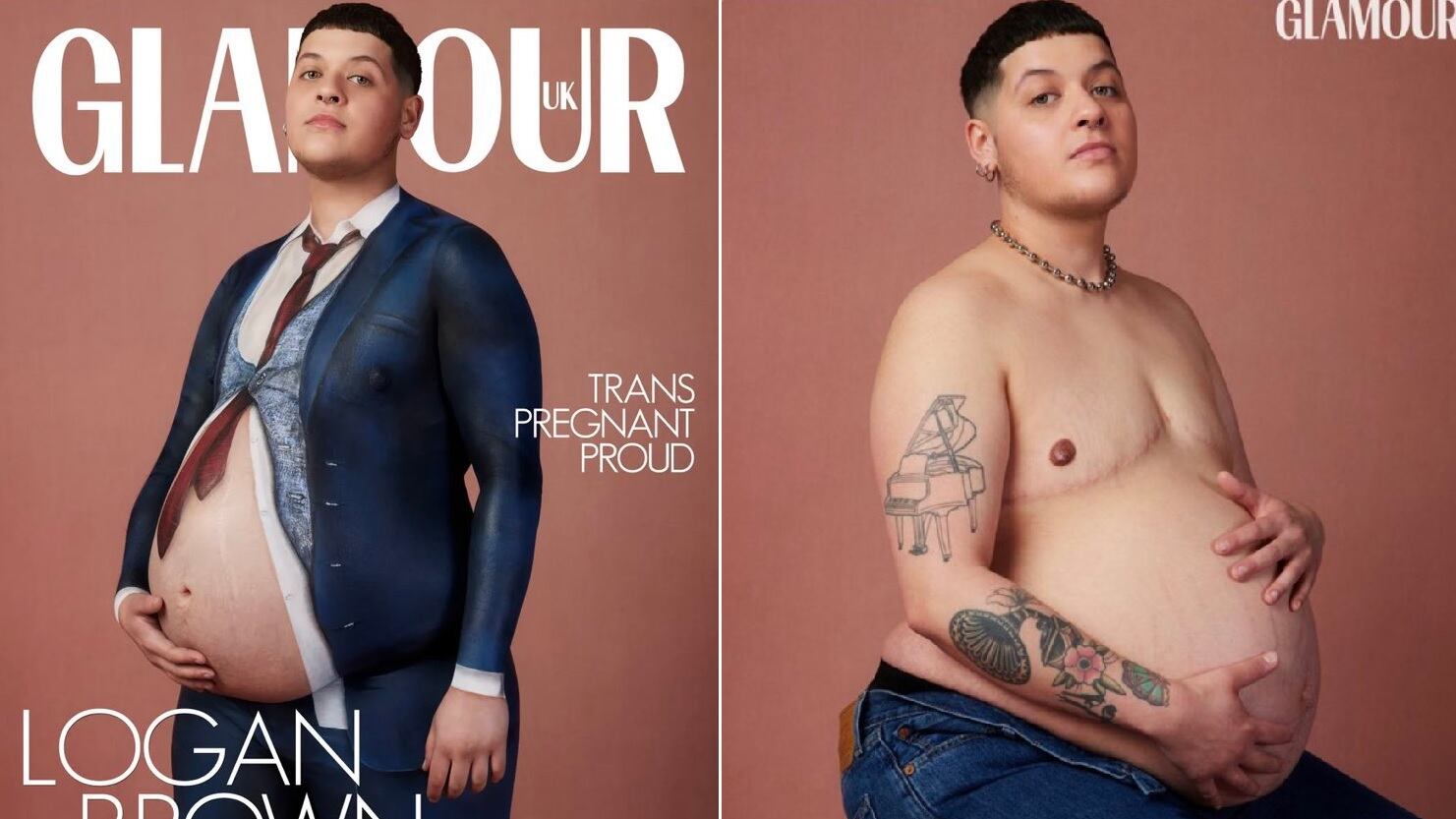Un uomo trans incinta: bufera sulla rivista di moda