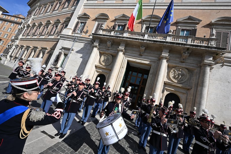 Concerto per ""Montecitorio a porte aperte" della Banda dell'Esercito Italiano 11