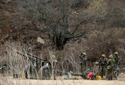 Sud Corea, esercitazione al confine con Pyongyang 4
