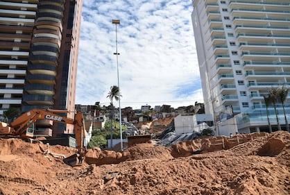 Natal, la voragine vicino allo stadio 12